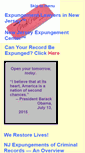 Mobile Screenshot of njexpungements.com