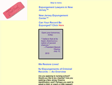 Tablet Screenshot of njexpungements.com